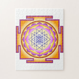 Quebra-cabeça Sri Yantra Chakra Shiva Shakti Navayoni Deusa