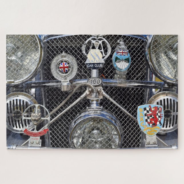 Quebra-cabeça SS Jaguar 100. (Horizontal)