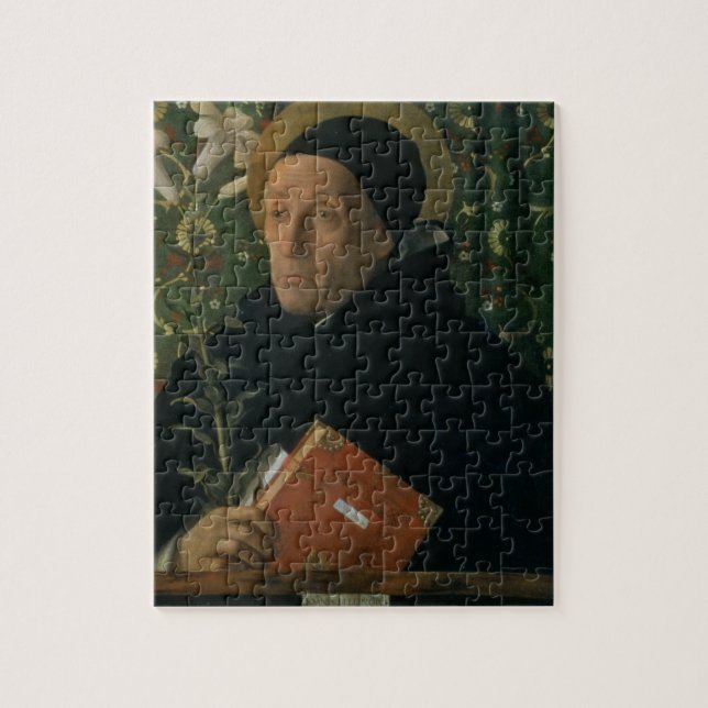 Quebra-cabeça St Dominic, 1515 (óleo em canvas) (Vertical)