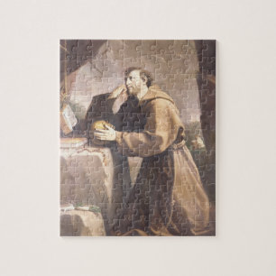 Quebra-cabeça St Francis de Assisi na oração
