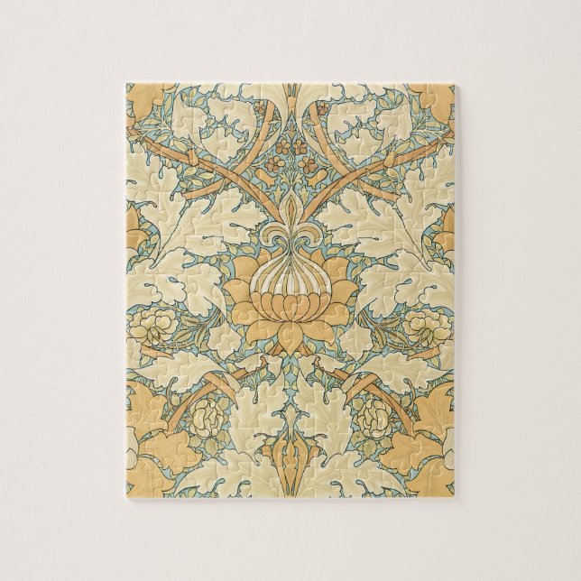 Quebra-cabeça St. James por William Morris, Padrão Têxtil (Vertical)