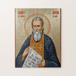 Quebra-cabeça St. John Kronstadt Orthodox Christian Icon