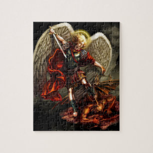 Quebra-cabeça St Michael o arcanjo