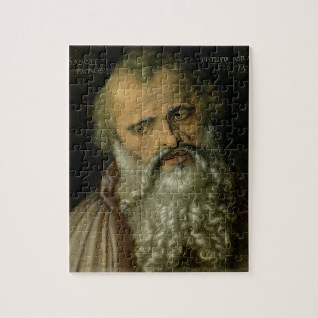 Quebra-cabeça St Philip o apóstolo, 1516 (óleo em canvas) (Vertical)