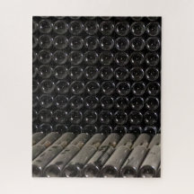 Stacked Wine Bottles