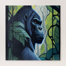 Stain Glass Gorilla