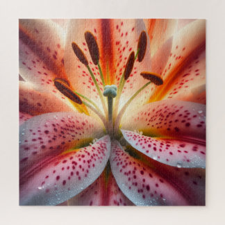 Quebra-cabeça Stargazer Lily Close-Up