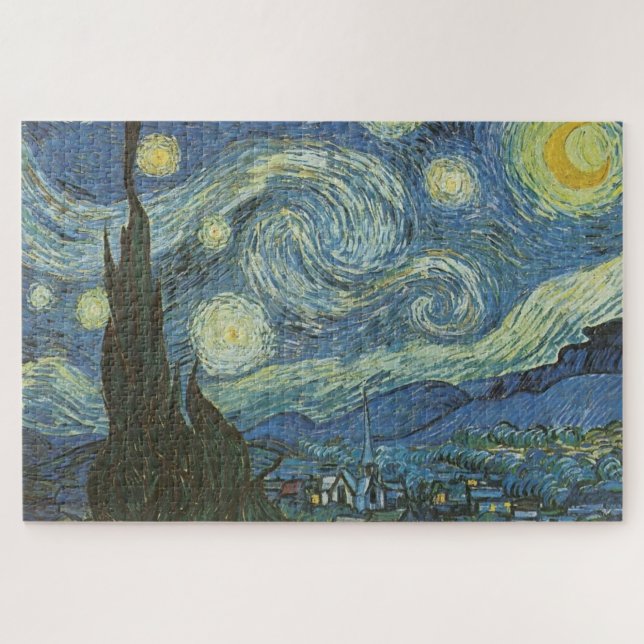 Quebra-cabeça Starry Night (Horizontal)