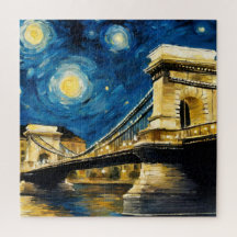 Starry Night Over the Danúbio