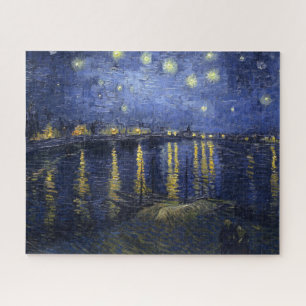 Quebra-cabeça Starry Night Over the Rhone