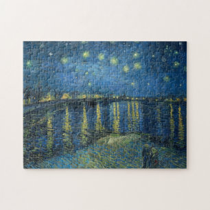 Quebra-cabeça Starry Night Over the Rhône