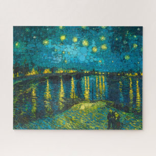 Quebra-cabeça Starry Night Over the Rhone por After Van Gogh