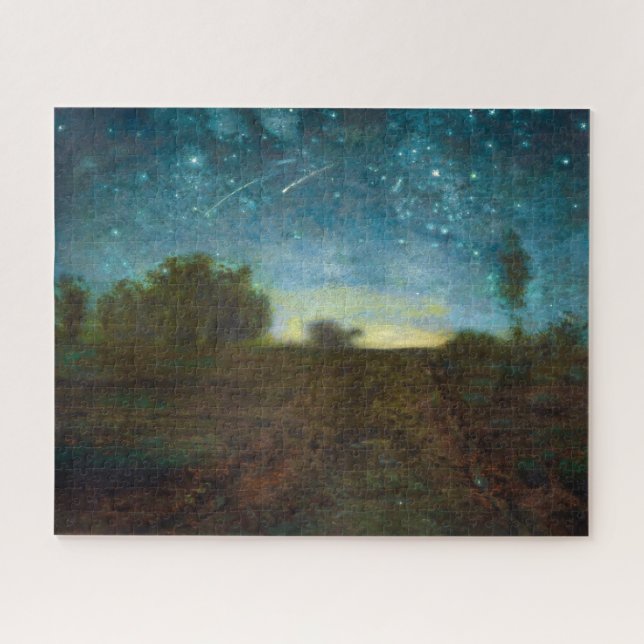 Quebra-cabeça Starry Night por Jean-Francois Millet (Horizontal)