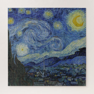 Quebra-cabeça "Starry Night" por Van Gogh
