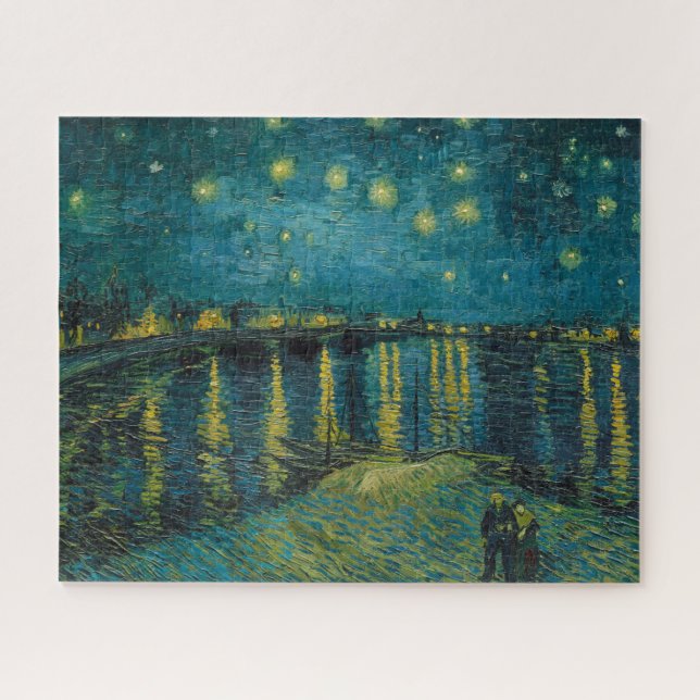 Quebra-cabeça Starry Night por Vincent van Gogh (Horizontal)