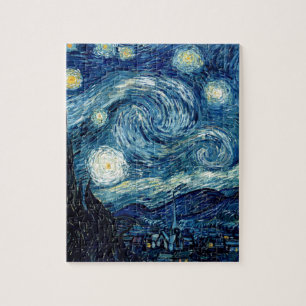 Quebra-cabeça Starry Night Por Vincent Van Gogh