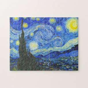 Quebra-cabeça Starry Night por Vincent van Gogh