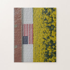 Quebra-cabeça Stars, Stripes & Springtime Blooms Puzzle