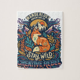 Quebra-cabeça Stay Wild – Free Spirit for Adventurous Souls