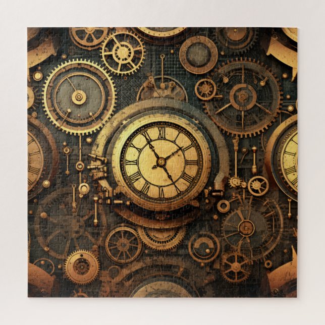 Quebra-cabeça Steampunk (Vertical)