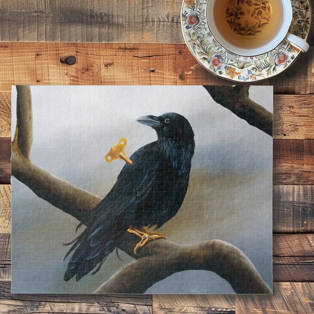 Quebra-cabeça Steampunk Black Raven (Criador carregado)
