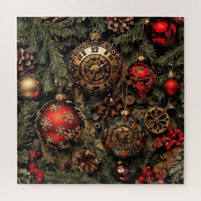 Quebra-cabeça Steampunk Christmas Puzzle (Vertical)