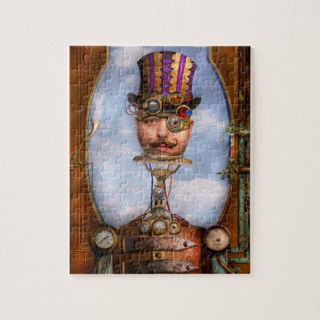 Quebra-cabeça Steampunk - Integrado (Vertical)