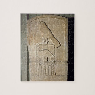 Quebra-cabeça Stela do rei da serpente, c.3000 BC (pedra