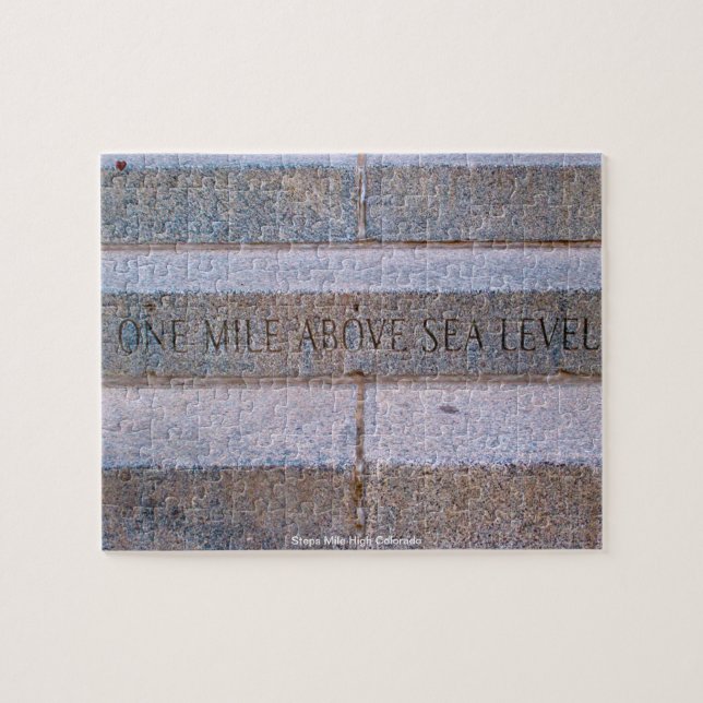 Quebra-cabeça Steps Mile High Colorado (Horizontal)