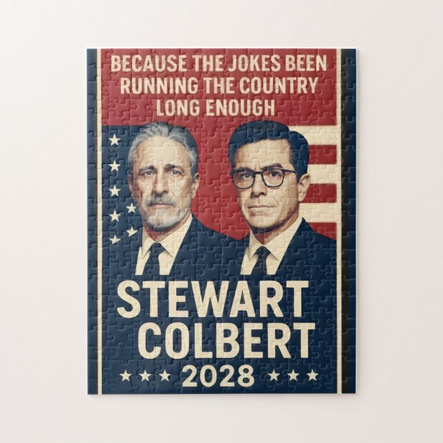 Quebra-cabeça Stewart/Colbert 2028 (Vertical)