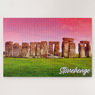 Quebra-cabeça Stonehenge, Wiltshire, Inglaterra