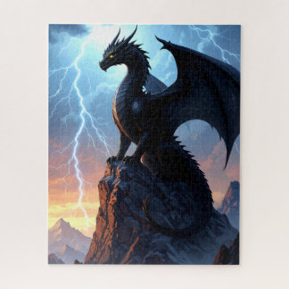 Quebra-cabeça Stormwatch Dragon em Mountain Peak