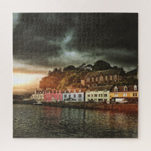 Quebra-cabeça Stormy Portree Isle Of Skye Scotland Viagem
