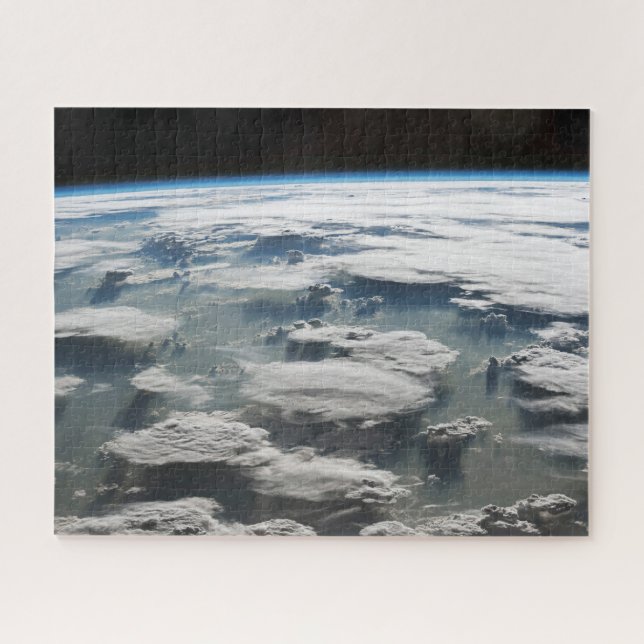 Quebra-cabeça Stormy Sky Acima Da Amazônia (Horizontal)