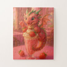 Strawberry milkshake dragon