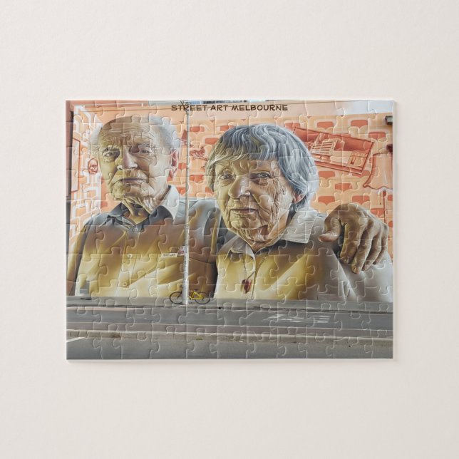 Quebra-cabeça Street Art Melbourne (Horizontal)