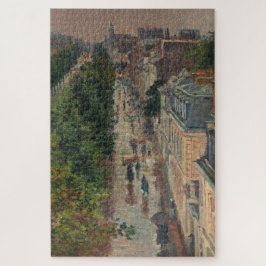 Quebra-cabeça Street Scene em Paris, França (por Maximilien Luce