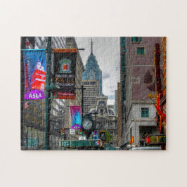 Quebra-cabeça Street Scene Philadelphia