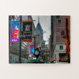 Quebra-cabeça Street Scene Philadelphia