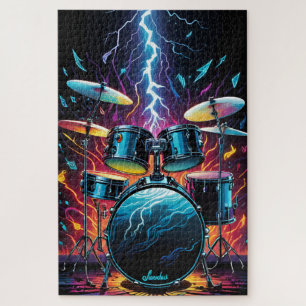 Quebra-cabeça Strike A Beat Drum Set