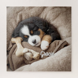 Quebra-cabeça Stunning Bernese Mountain Dog Personalized