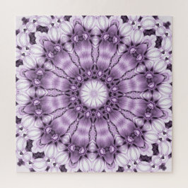 Quebra-cabeça Stylish Purple Flowers Jigsaw Puzzle
