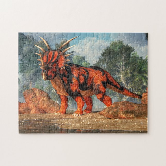 Quebra-cabeça Styracosaurus (Horizontal)