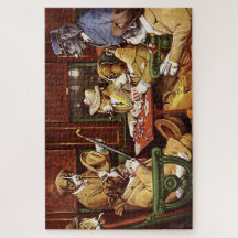 Sua estação e quatro cantos de Aces jogando pôquer