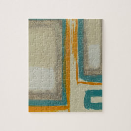 Quebra-cabeça Suave e Ousado Abstrato Inspirado em Rothko