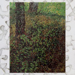 Quebra-cabeça Sub-crescimento de Vincent van Gogh<br><div class="desc">Enterramento de Vincent van Gogh é uma pintura típica da paisagem apos impressionismo de arte. Árvores, folhas e mato numa floresta no final do verão e no início do outono, quando as folhas começam a virar-se e caem no chão. Sobre o artista: Vincent Willem van Gogh (1853-1890) foi um dos...</div>