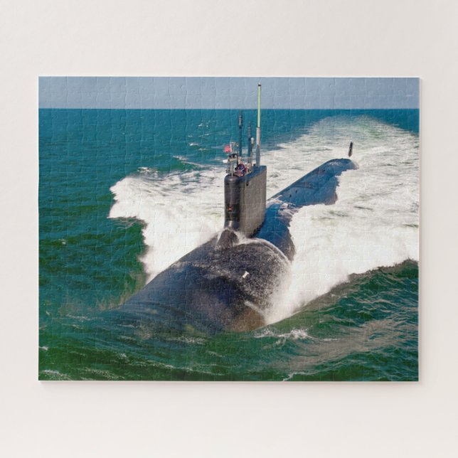 Quebra-cabeça SUBMARINO DE ATAQUE RÁPIDO DOS EUA - SSN-781 (16x2 (Horizontal)