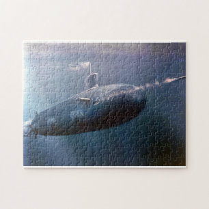 Quebra-cabeça Submarino do Marinho norte-americano Seawolf (SSN-