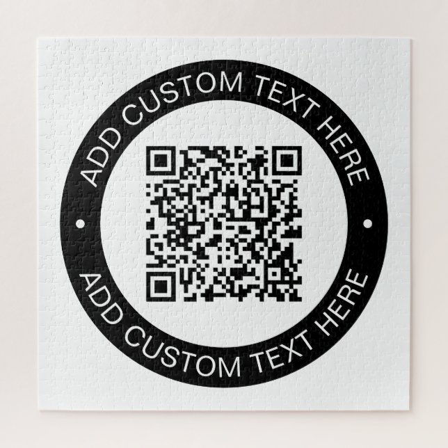 Quebra-cabeça Substitua pelo seu próprio código QR ou imagem car (Vertical)