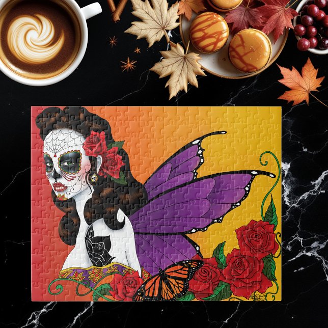 Quebra-cabeça Sugar SKull Fairy Sunset (Criador carregado)